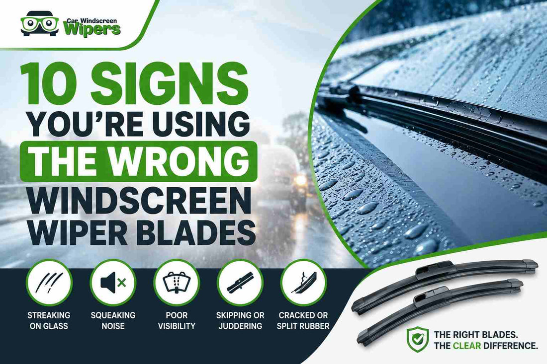 10 Signs You're Using the Wrong Windscreen Wiper Blades