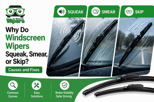 Why Do Windscreen Wipers Squeak, Smear, or Skip? Causes and Fixes