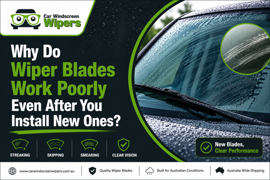Why Do Wiper Blades Work Poorly Even After You Install New Ones?